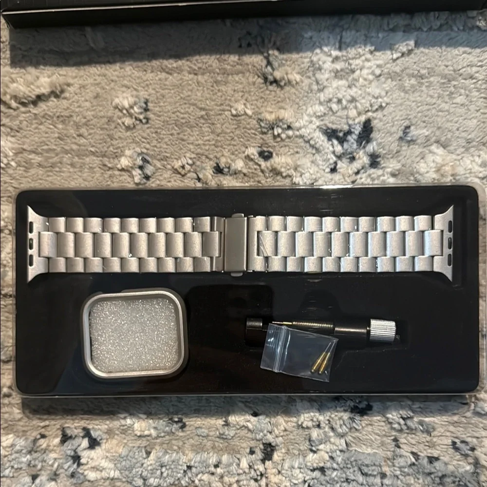 Tasikar Silver/ Starlgiht Smart Watch Band